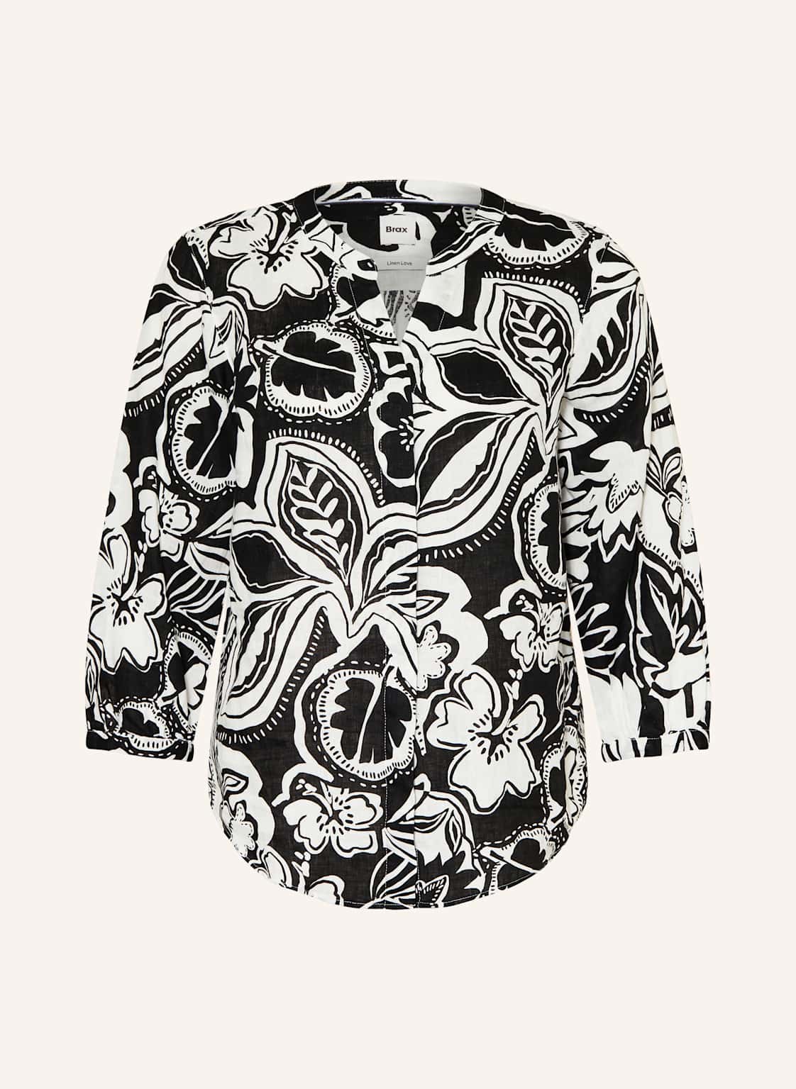 Brax Bluse Velia Aus Leinen schwarz Brax Bluse Velia Aus Leinen schwarz von BRAX