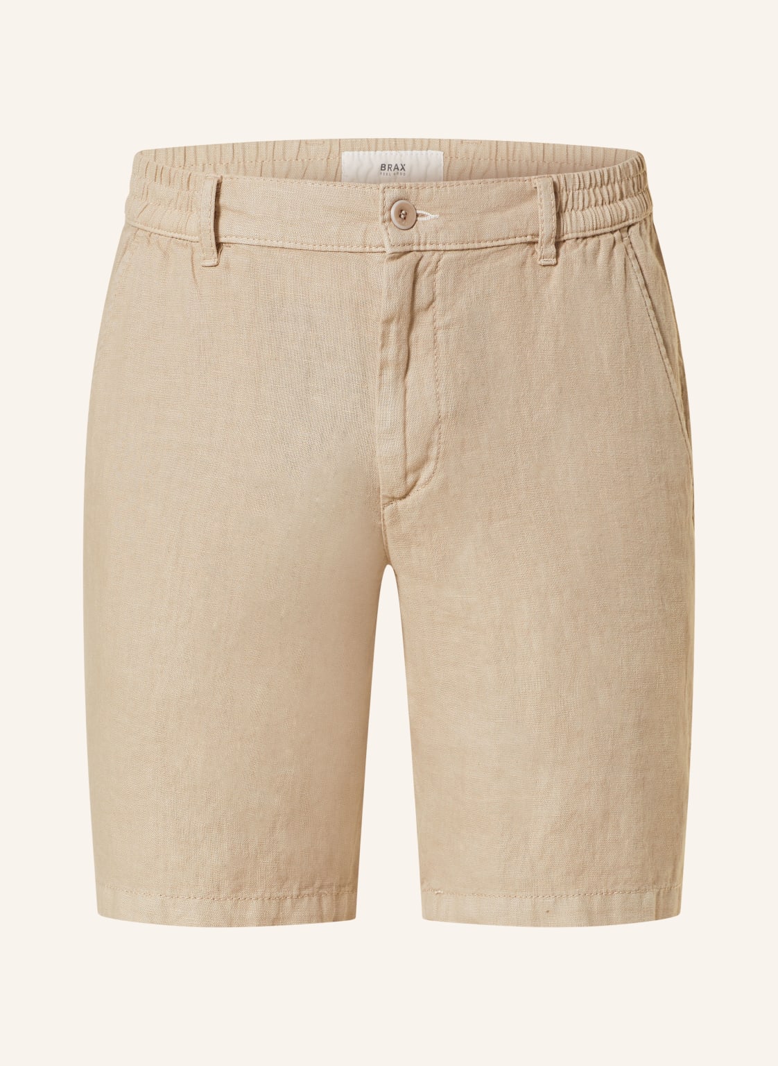 Brax Leinenshorts Balu Modern Fit beige von BRAX