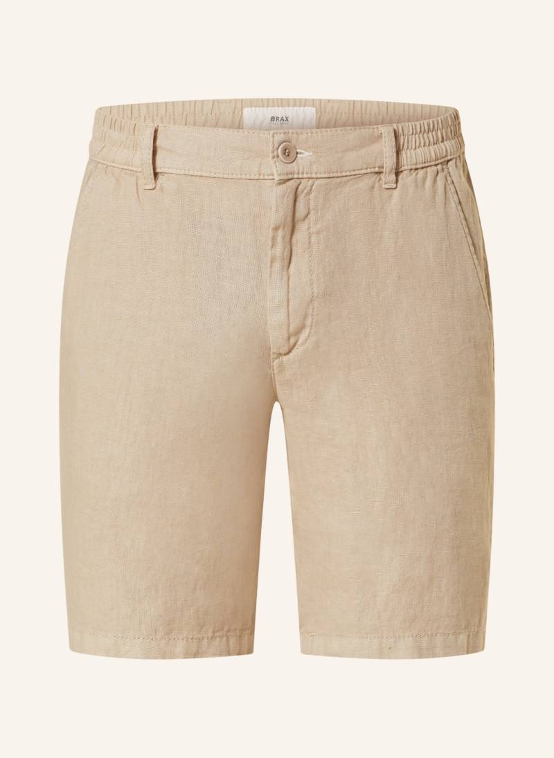 Brax Leinenshorts Balu Modern Fit beige von BRAX