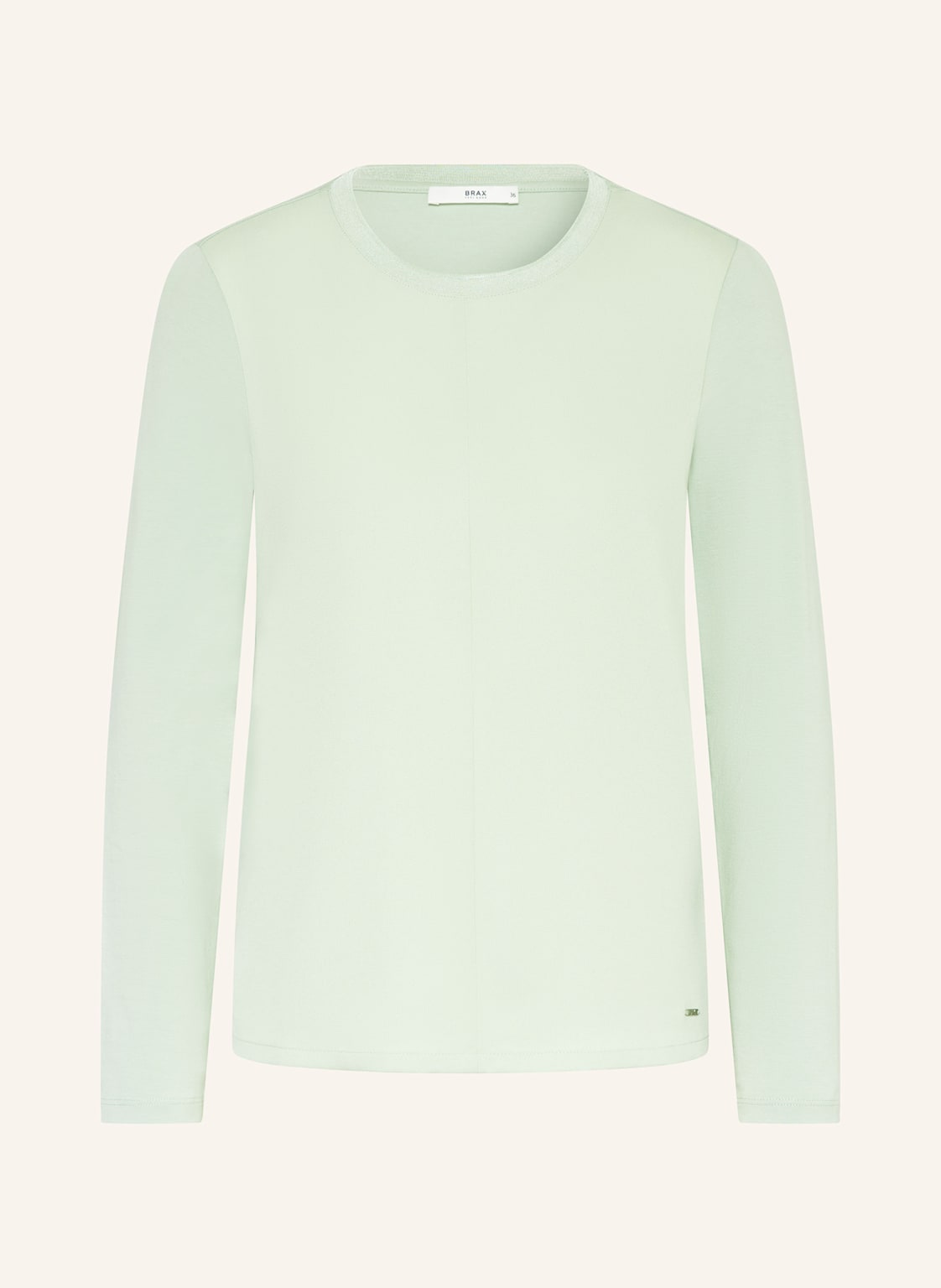 Brax Longsleeve Clara Im Materialmix gruen Brax Longsleeve Clara Im Materialmix gruen von BRAX