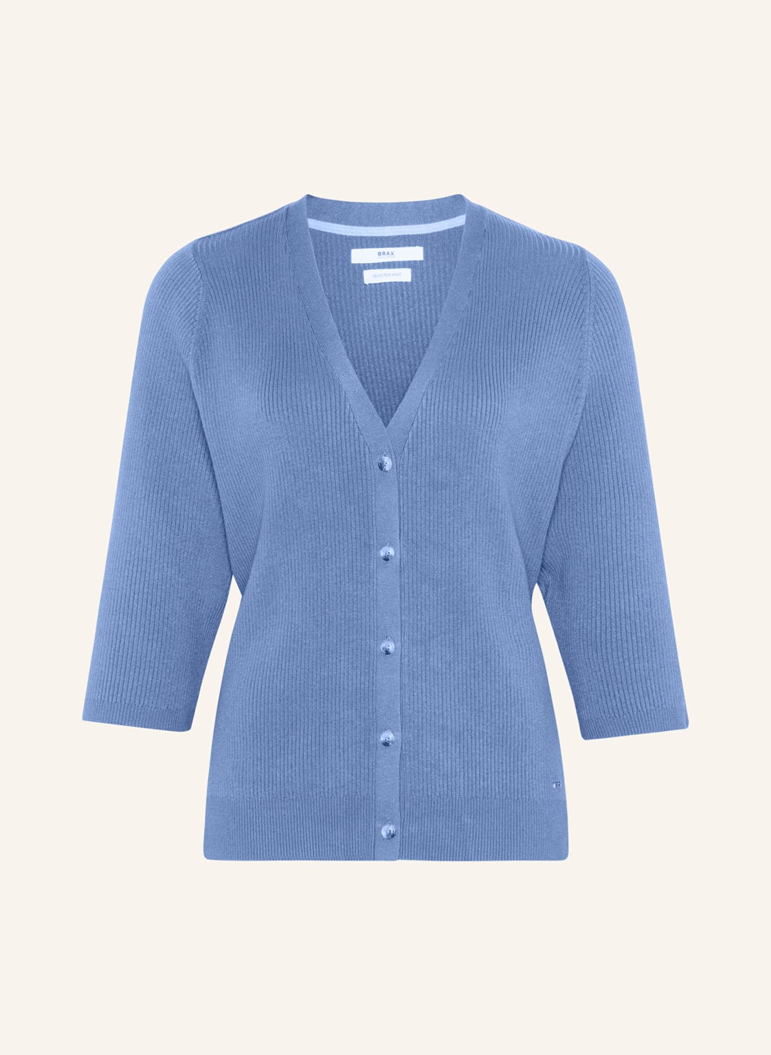 Brax Strickjacke Alice Mit 3/4-Arm blau von BRAX