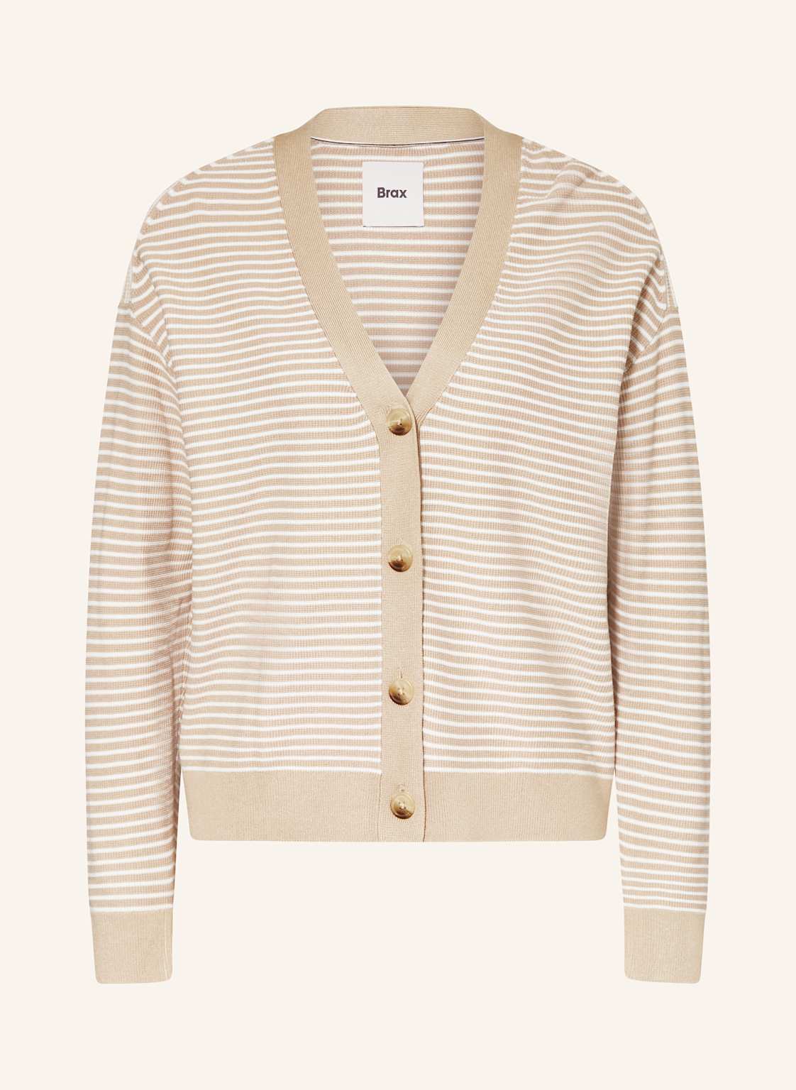 Brax Strickjacke Anique beige von BRAX