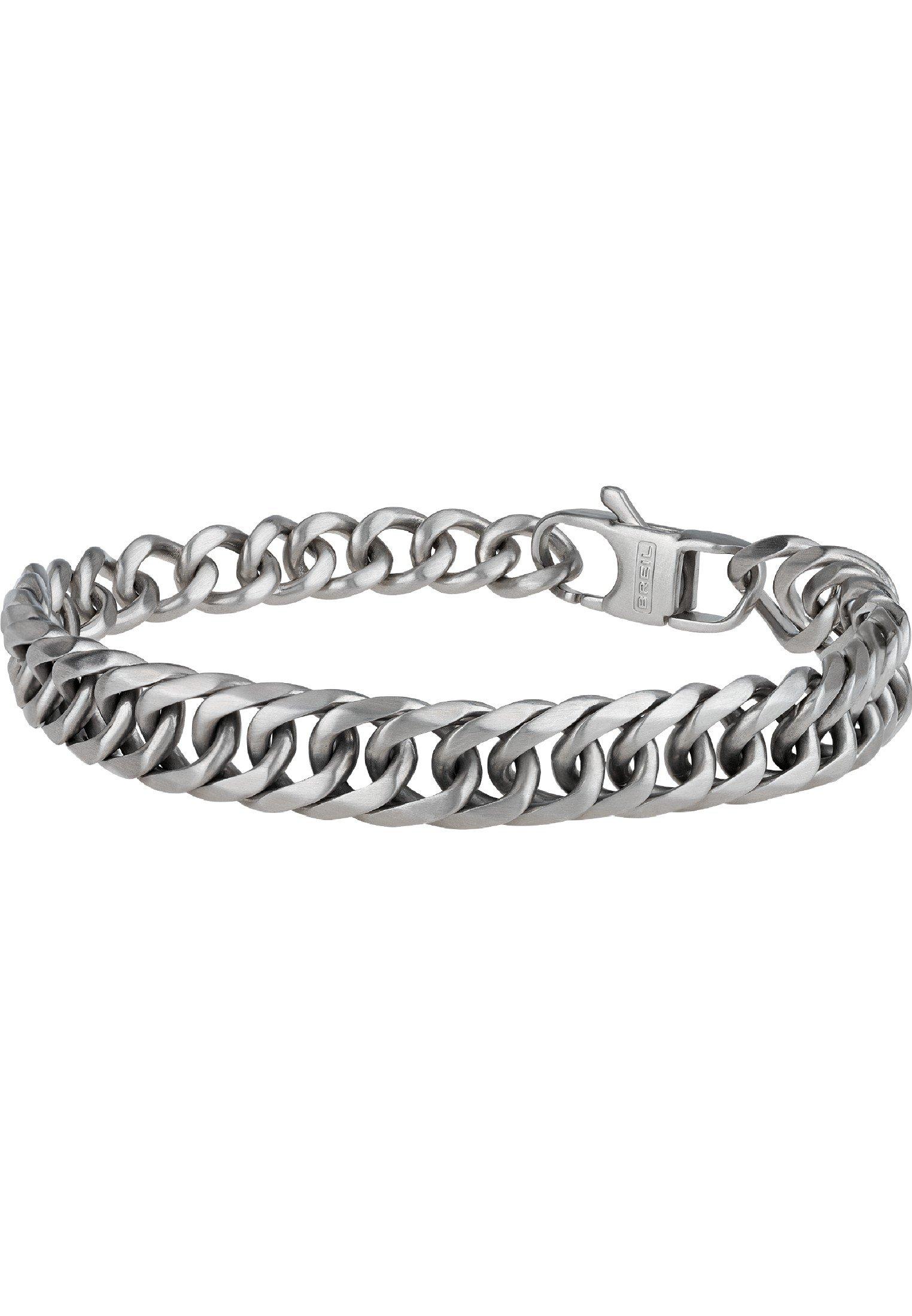 Armband Gritty Damen Silber 22cm von BREIL