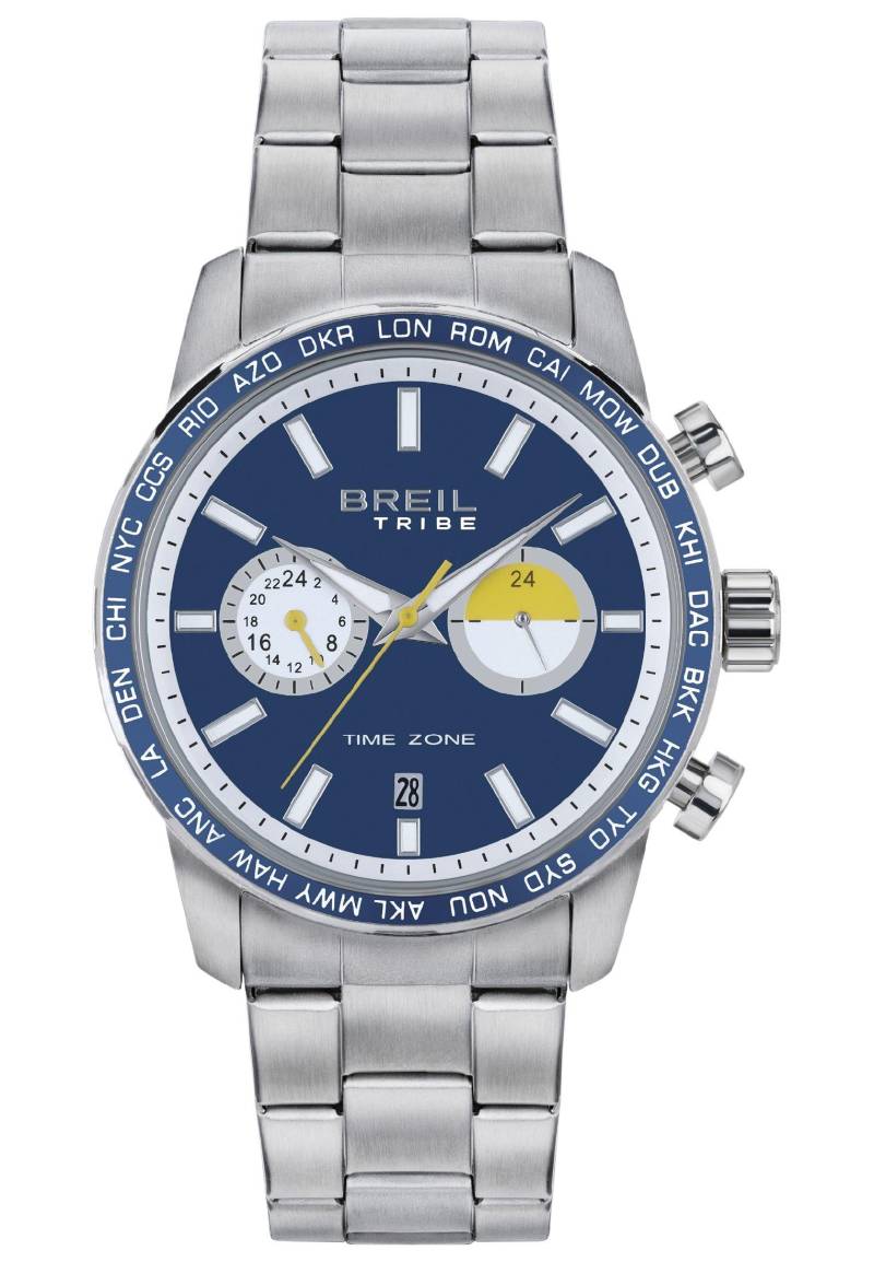 Armbanduhr Zone Herren Taubengrau ONE SIZE von BREIL