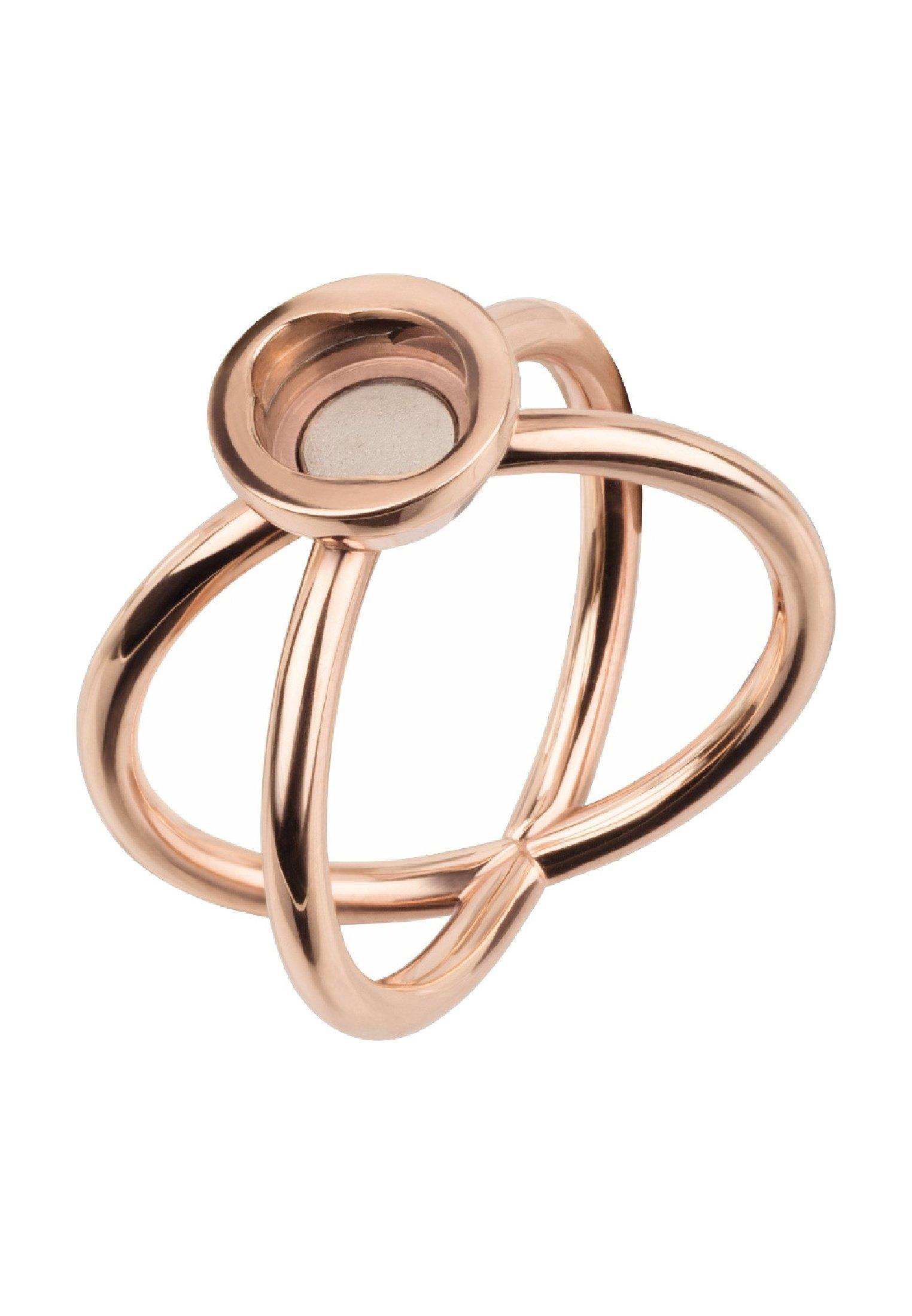 Ring Breil Stones Damen Goldrosa ONE SIZE von BREIL