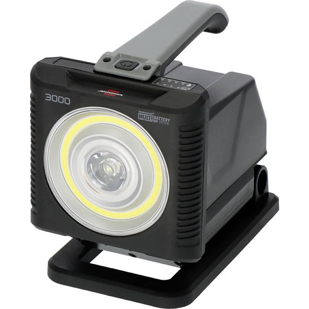 Multi Battery Led Akku Handleuchte Hl 3000, 1140 + 2160lm, Ip54 Unisex Schwarz von BRENNENSTUHL