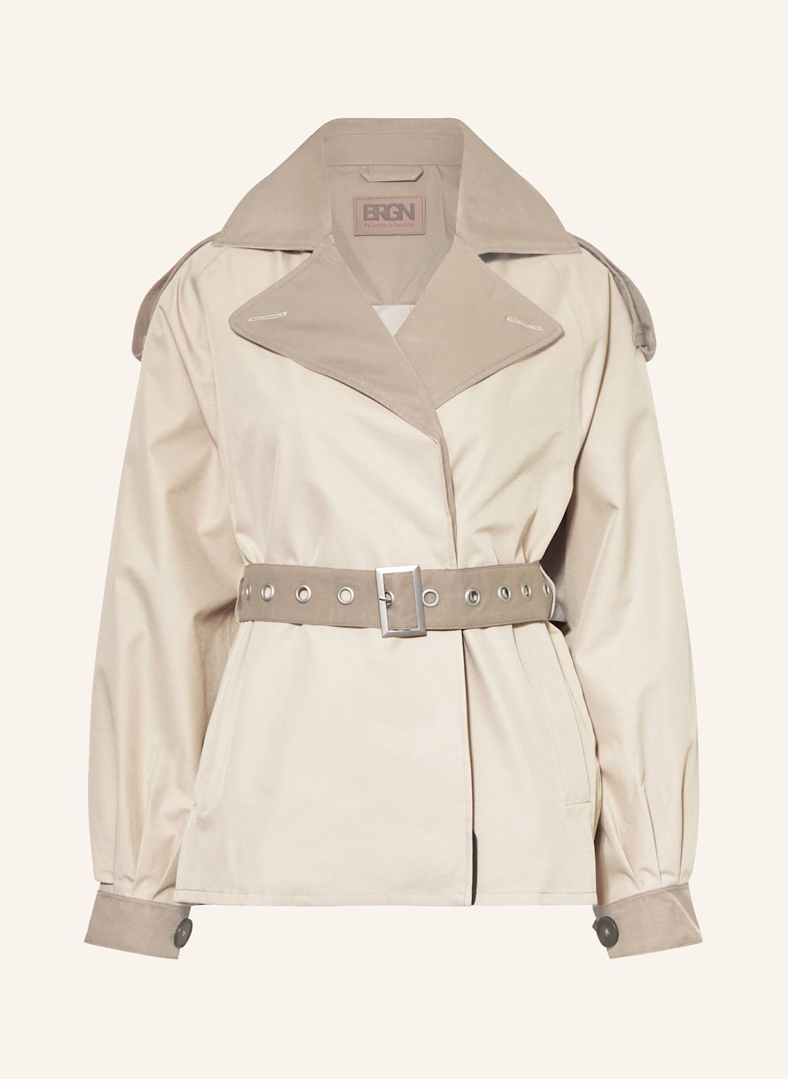 Brgn Regenjacke Duskregn beige von BRGN