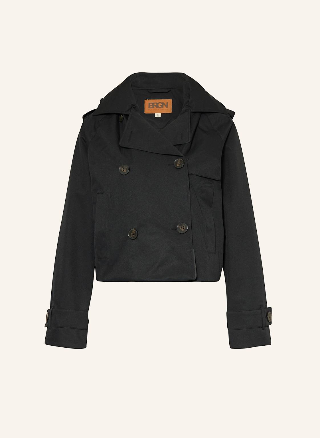 Brgn Regenjacke Skydekke schwarz Brgn Regenjacke Skydekke schwarz von BRGN