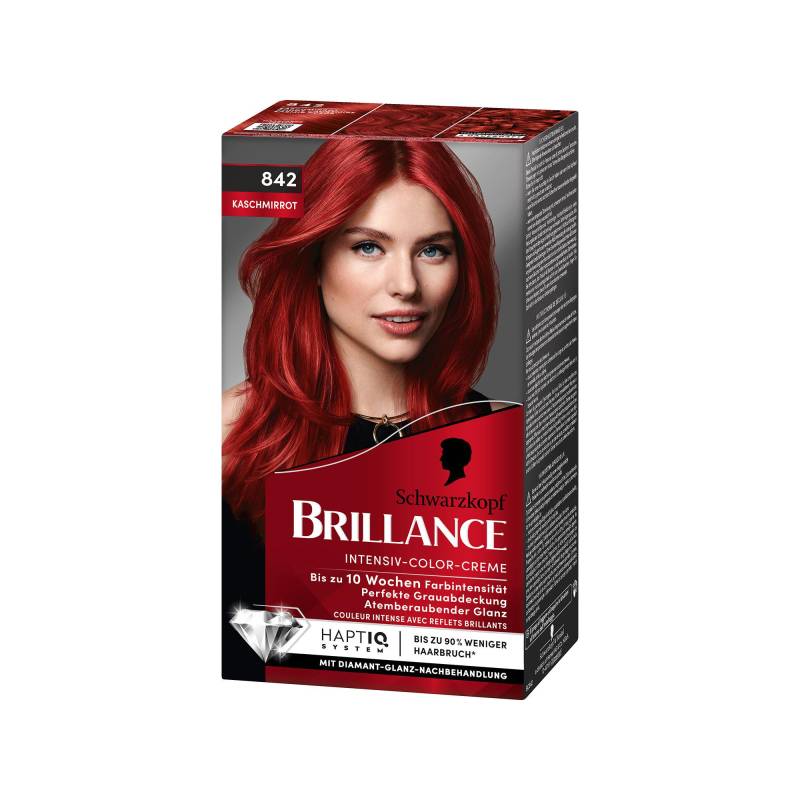 Intensiv-color-creme Damen Kaschmir Rot von BRILLANCE