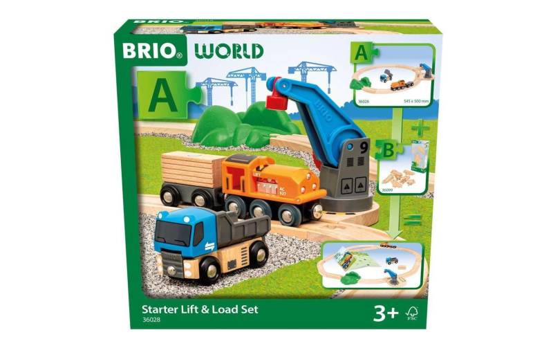 BRIO® Spielzeug-Zug »Starter Lift & Load Set« von BRIO®