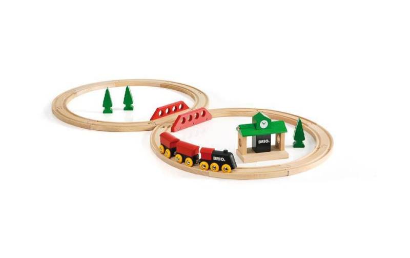 BRIO® Spielzeugeisenbahn-Erweiterung »BRIO® Bahn Acht Set - Classic Line«, (Set) von BRIO®