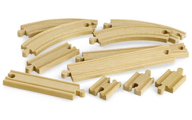 BRIO® Gleis-Ergänzungs-Set »Brio WORLD Kleines Schienensortiment«, (Set), aus Holz von BRIO®