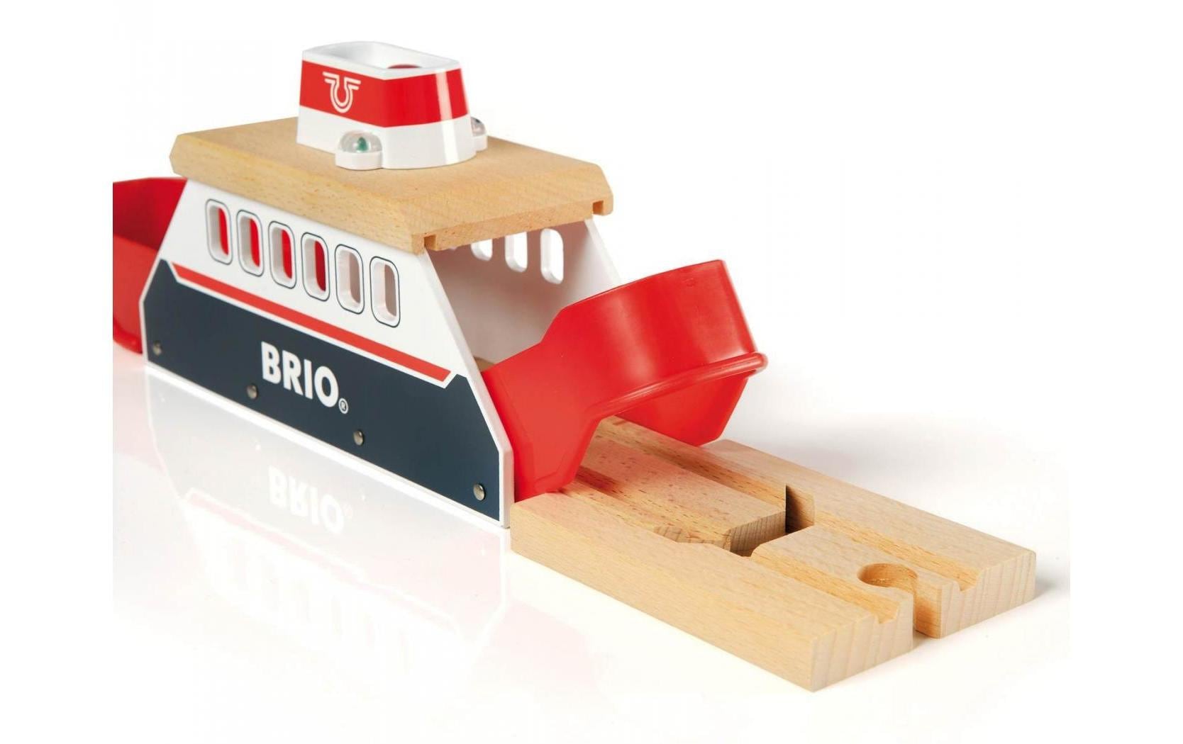 BRIO® Spielzeugeisenbahn-Erweiterung »BRIO® WORLD Light&Sound Fähre« von BRIO®