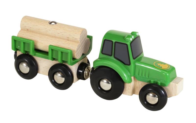 BRIO® Spielzeug-Auto »Traktor mit Holz-Anhänger« von BRIO®