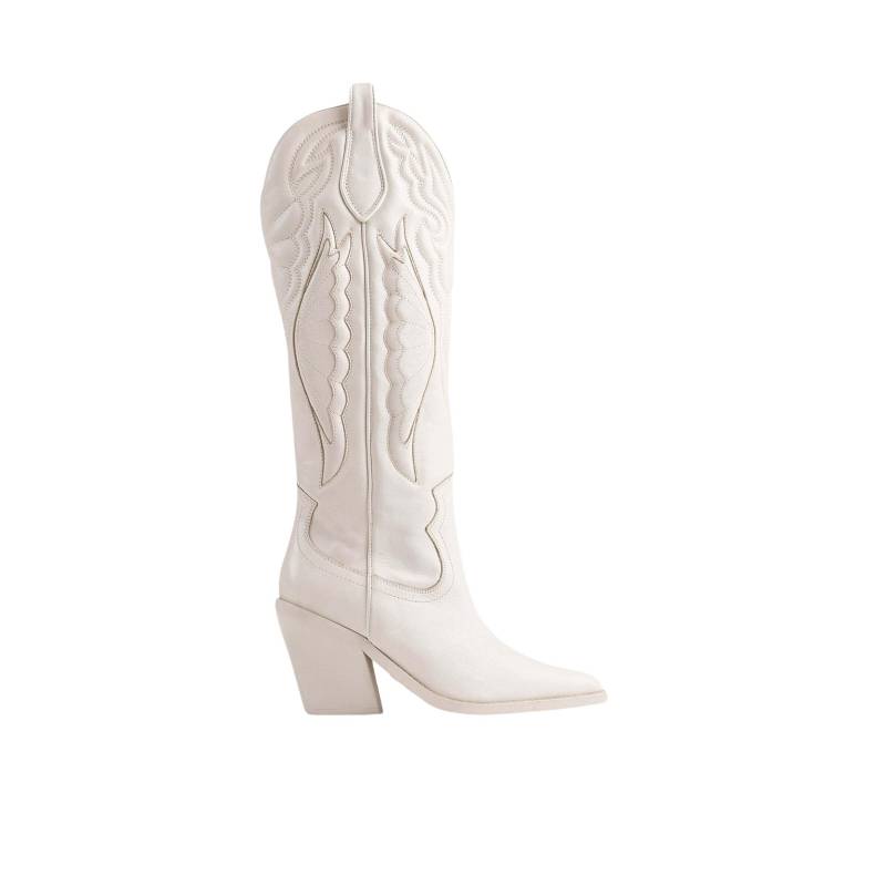 Lederstiefel Für Damen New-kole Western Damen  38 von BRONX