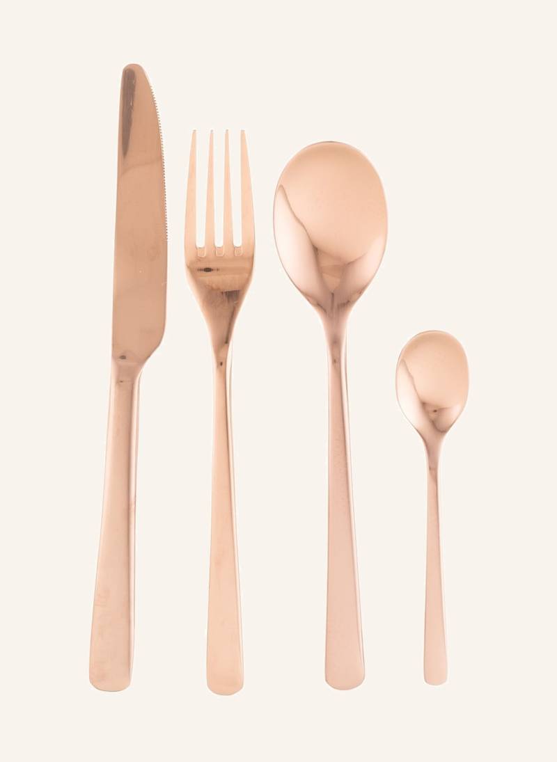 Broste Copenhagen 16-Tlg. Besteck-Set Hune rosegold von BROSTE COPENHAGEN