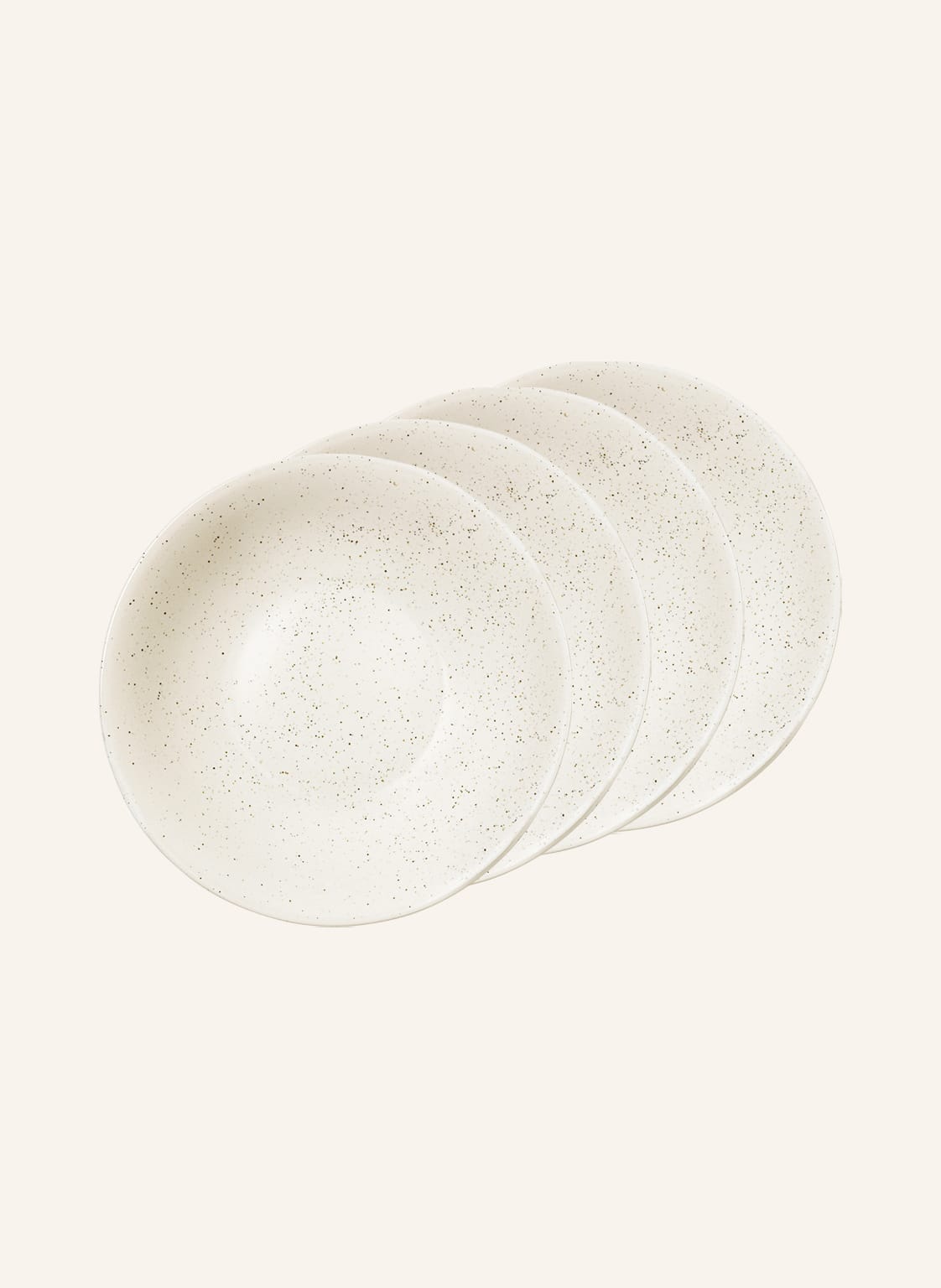 Broste Copenhagen 4er-Set Speiseteller Nordic Vanilla beige Broste Copenhagen 4er-Set Speiseteller Nordic Vanilla beige von BROSTE COPENHAGEN