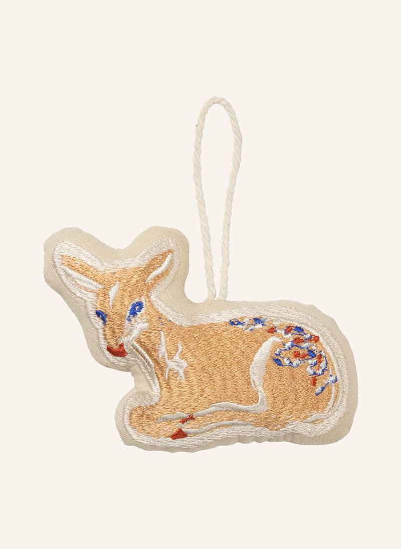 Broste Copenhagen Dekoanhänger Baby Deer beige von BROSTE COPENHAGEN