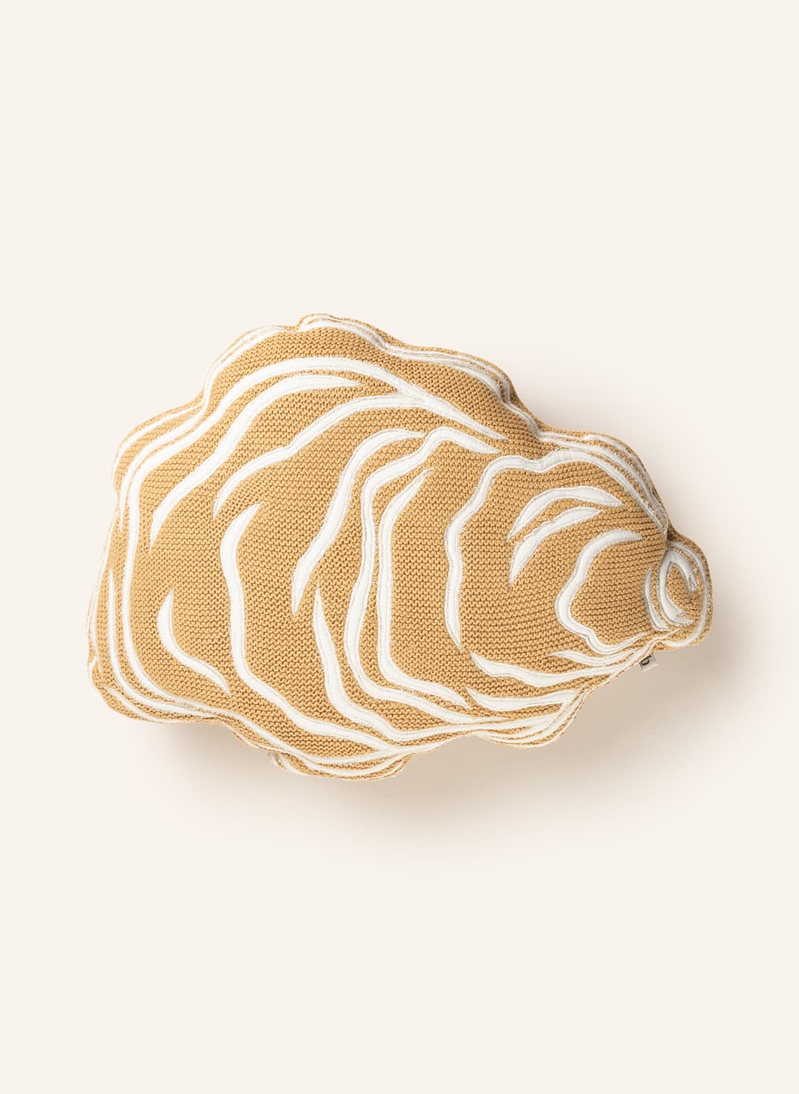 Broste Copenhagen Dekokissen Oyster beige Broste Copenhagen Dekokissen Oyster beige von BROSTE COPENHAGEN