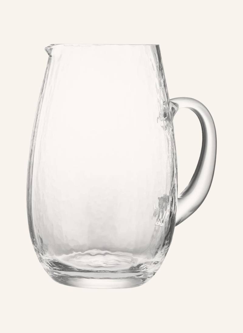 Broste Copenhagen Karaffe Hammered transparent von BROSTE COPENHAGEN