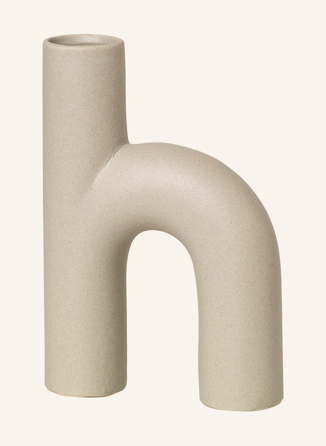 Broste Copenhagen Vase Hector beige Broste Copenhagen Vase Hector beige von BROSTE COPENHAGEN