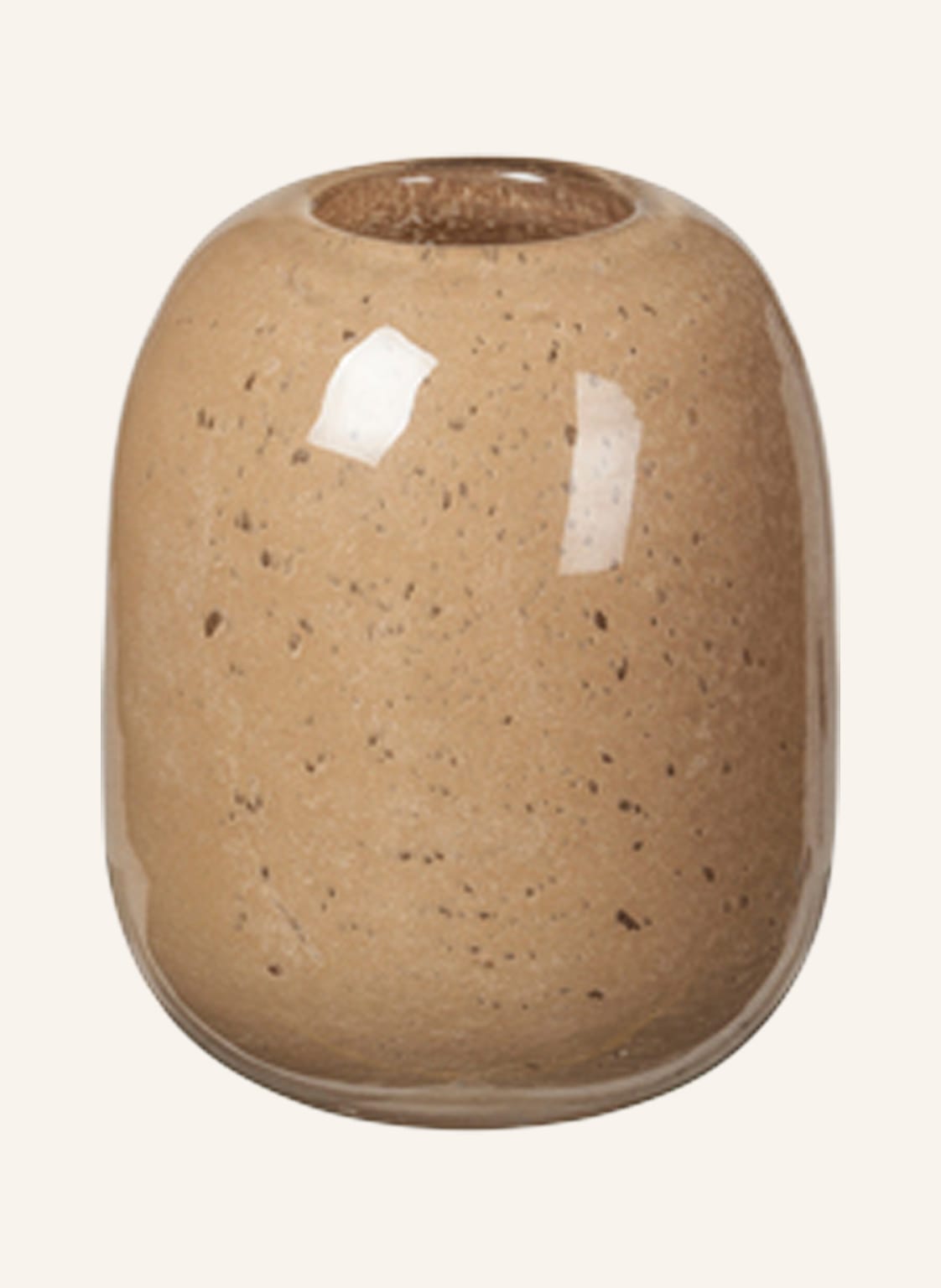 Broste Copenhagen Vase Kai beige von BROSTE COPENHAGEN