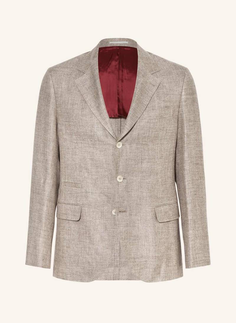 Brunello Cucinelli Anzugsakko Extra Slim Fit beige von BRUNELLO CUCINELLI