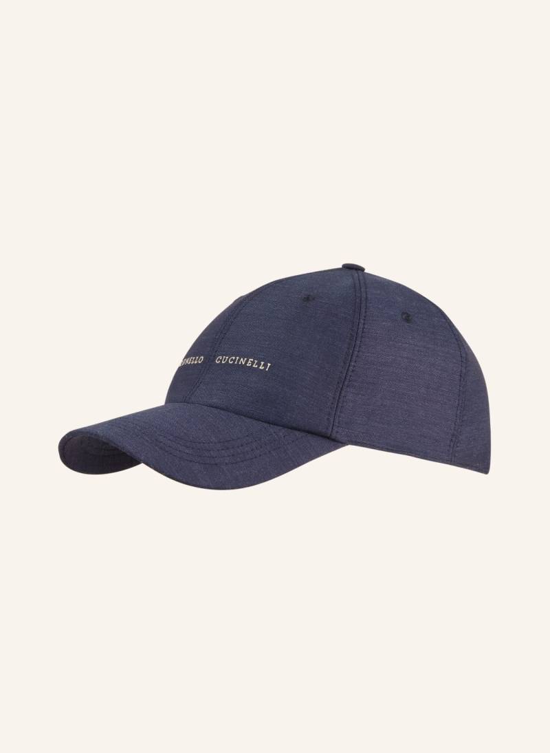 Brunello Cucinelli Cap blau von BRUNELLO CUCINELLI