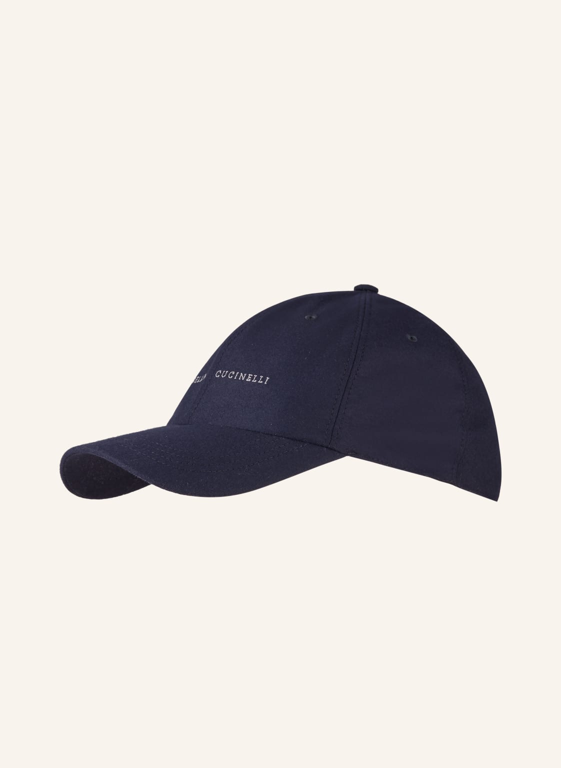 Brunello Cucinelli Cashmere-Cap blau von BRUNELLO CUCINELLI