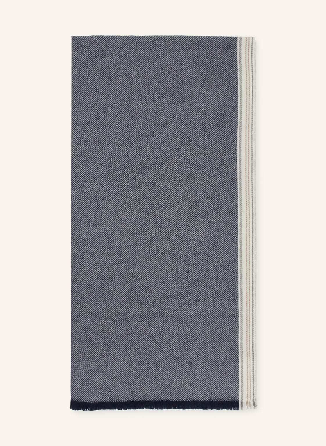 Brunello Cucinelli Cashmere-Schal blau Brunello Cucinelli Cashmere-Schal blau von BRUNELLO CUCINELLI