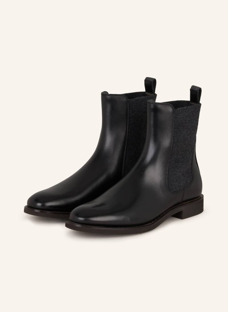 Brunello Cucinelli Chelsea-Boots Mit Schmucksteinen schwarz von BRUNELLO CUCINELLI