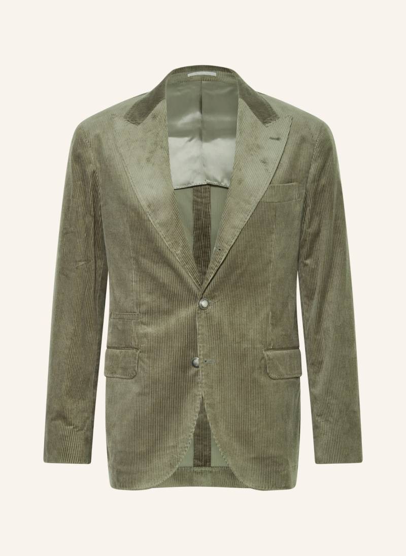 Brunello Cucinelli Cordsakko Regular Fit gruen von BRUNELLO CUCINELLI