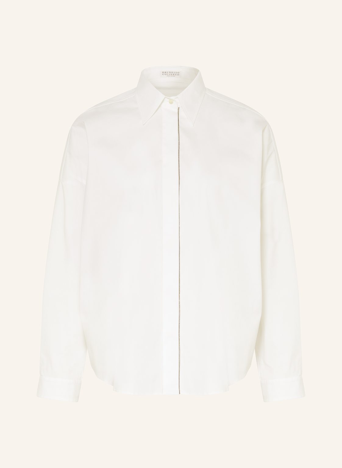Brunello Cucinelli Hemdbluse weiss Brunello Cucinelli Hemdbluse weiss von BRUNELLO CUCINELLI