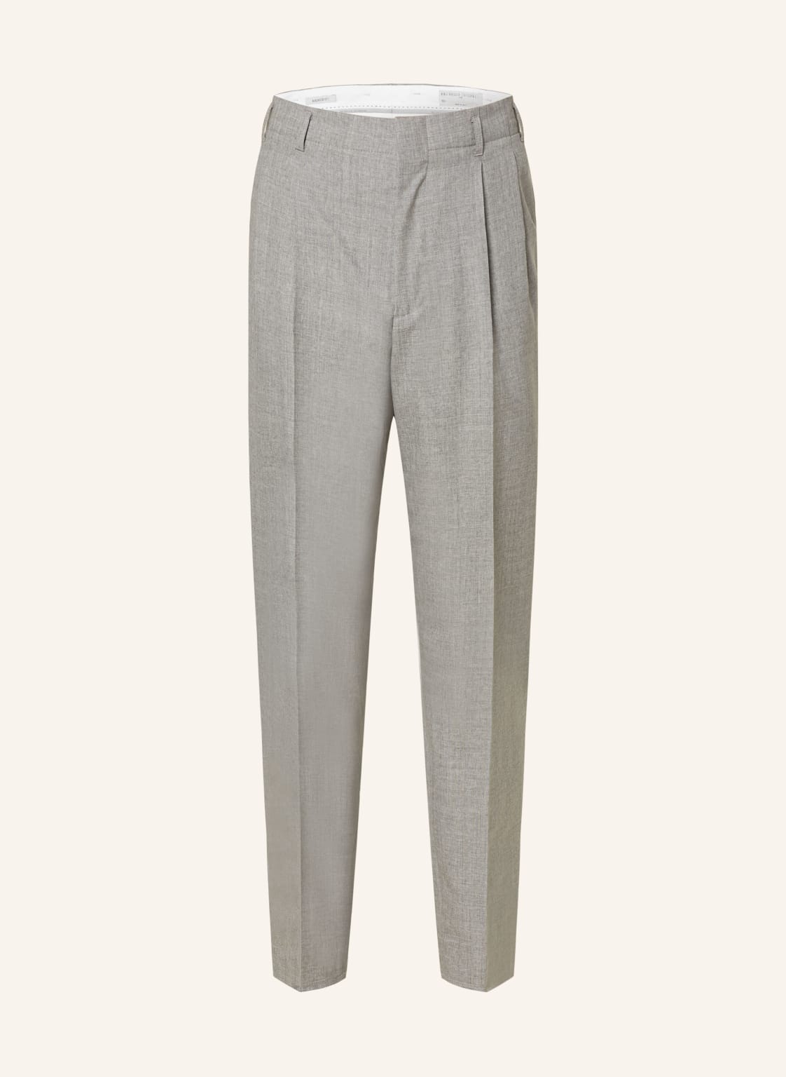 Brunello Cucinelli Hose Regular Fit grau von BRUNELLO CUCINELLI