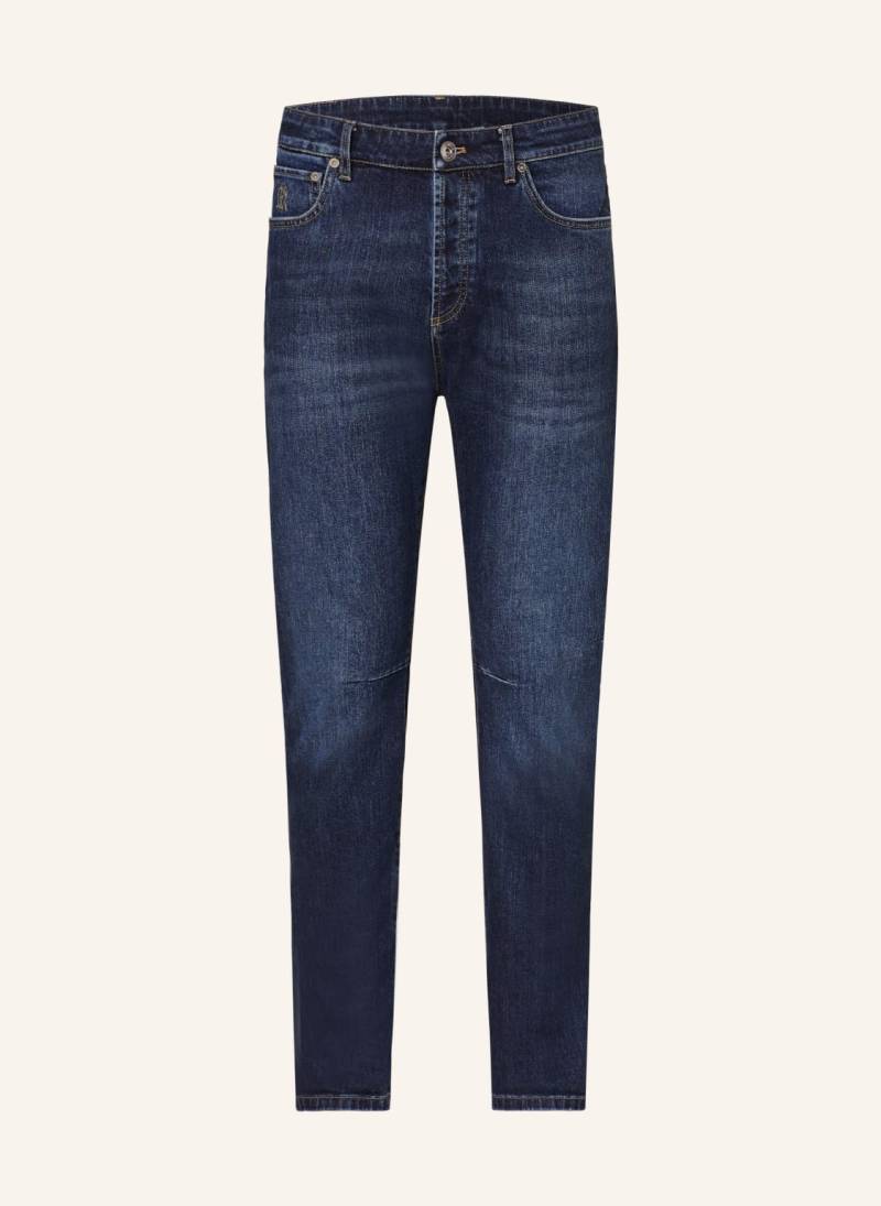 Brunello Cucinelli Jeans Leisure Fit blau von BRUNELLO CUCINELLI