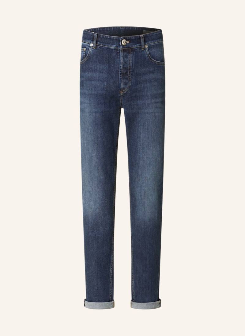 Brunello Cucinelli Jeans Traditional Fit blau von BRUNELLO CUCINELLI