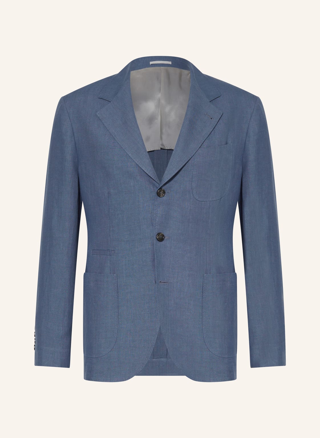 Brunello Cucinelli Leinensakko Extra Slim Fit blau von BRUNELLO CUCINELLI