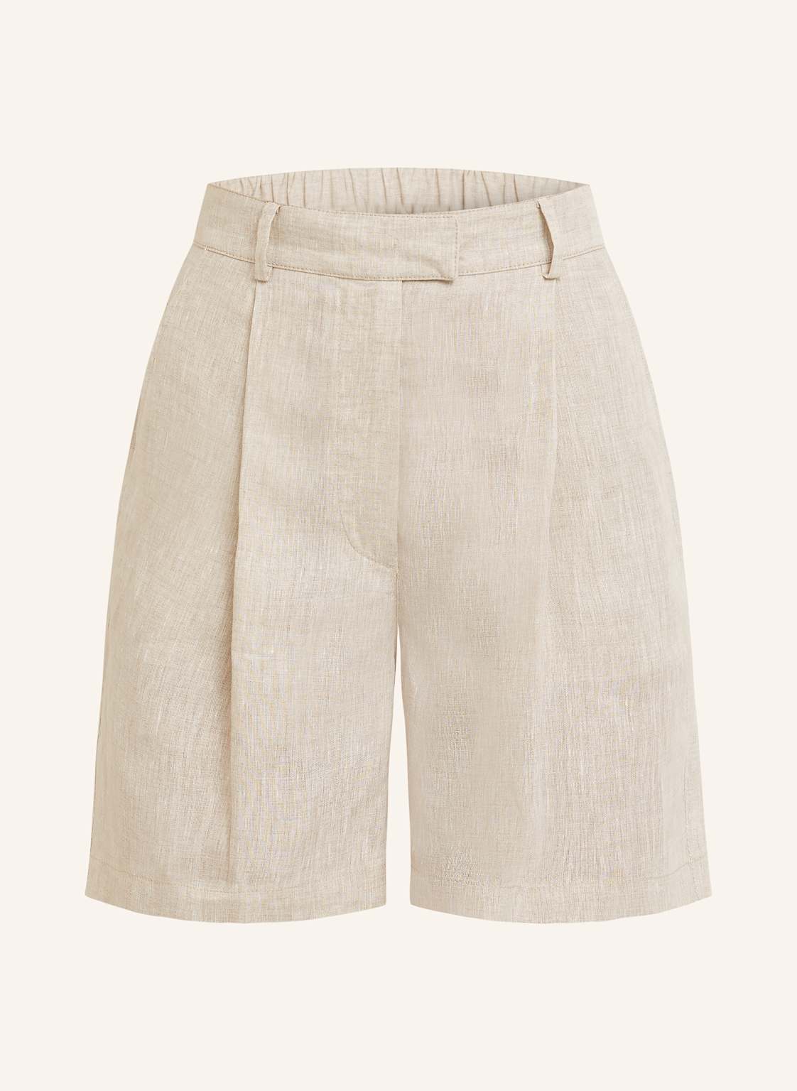 Brunello Cucinelli Leinenshorts beige von BRUNELLO CUCINELLI