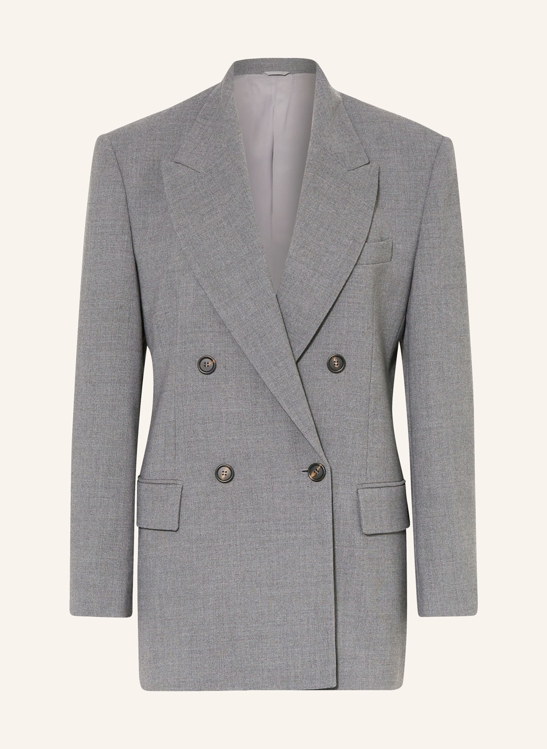 Brunello Cucinelli Longblazer grau Brunello Cucinelli Longblazer grau von BRUNELLO CUCINELLI