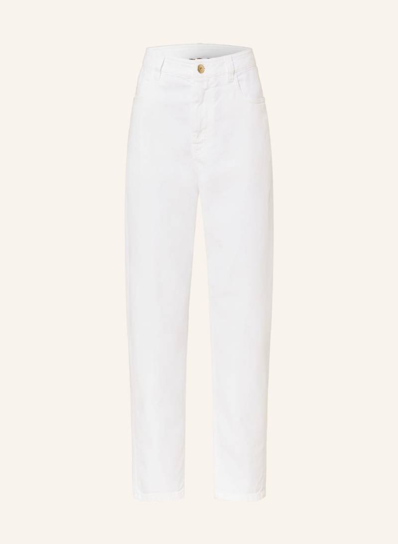 Brunello Cucinelli Mom Jeans weiss von BRUNELLO CUCINELLI