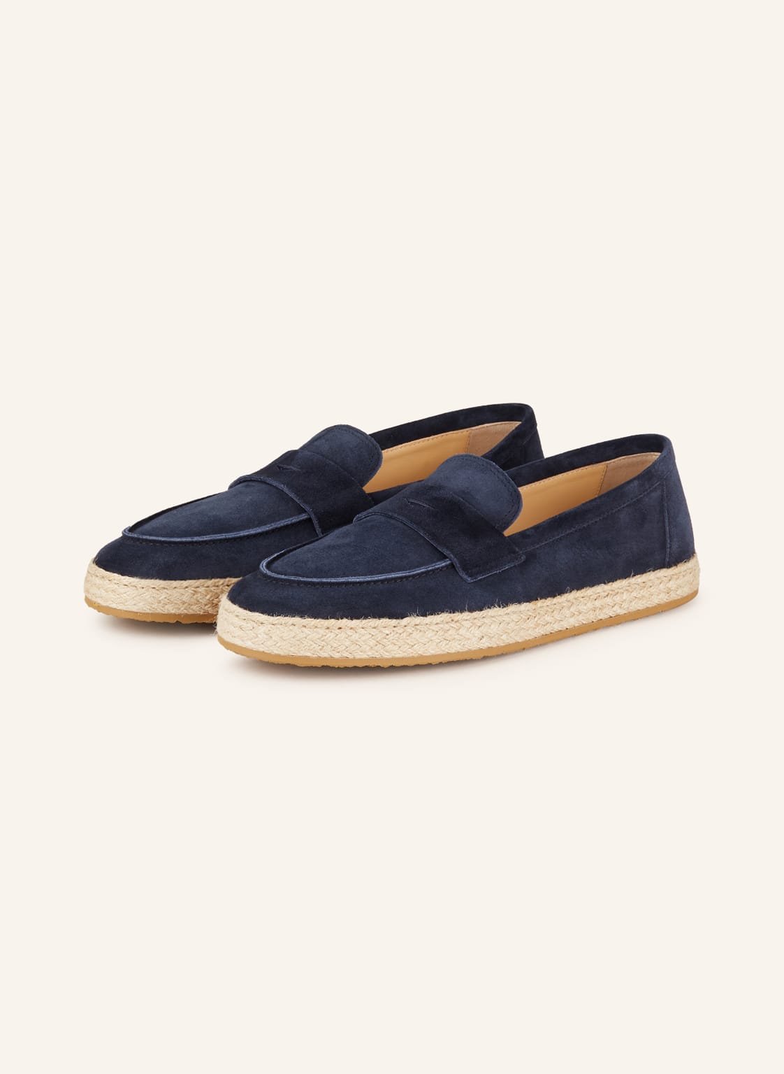 Brunello Cucinelli Penny-Loafer blau von BRUNELLO CUCINELLI