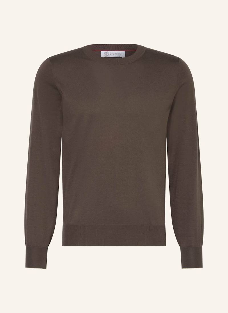 Brunello Cucinelli Pullover braun von BRUNELLO CUCINELLI