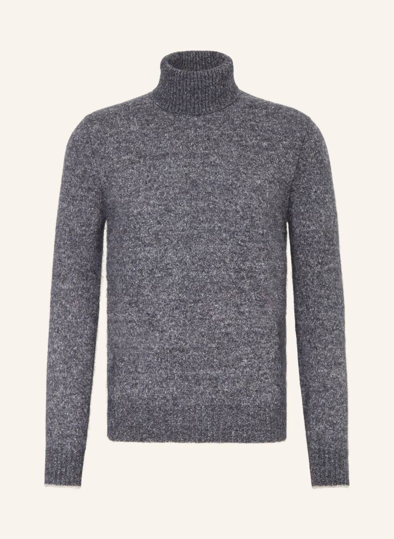 Brunello Cucinelli Rolkragenpullover Mit Alpaka blau von BRUNELLO CUCINELLI