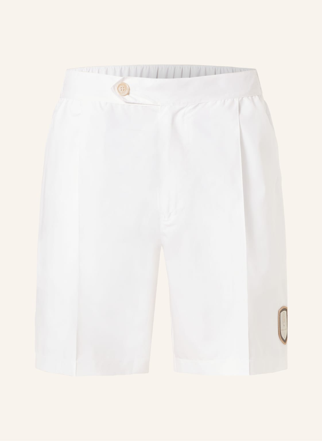 Brunello Cucinelli Shorts Regular Fit weiss von BRUNELLO CUCINELLI