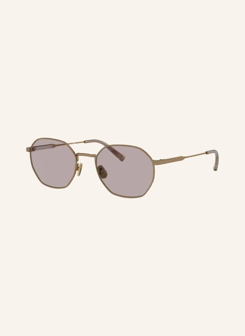 Brunello Cucinelli Sonnenbrille bc2003st Intarsia Rays gold von BRUNELLO CUCINELLI