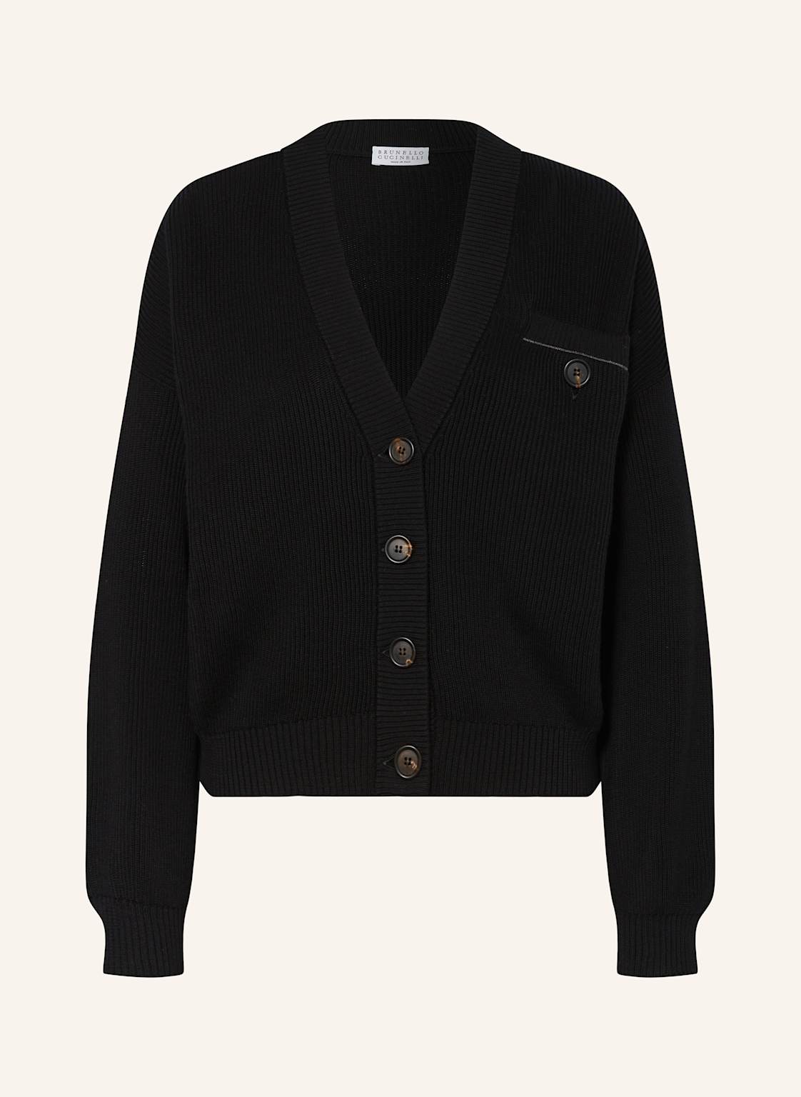 Brunello Cucinelli Strickjacke schwarz Brunello Cucinelli Strickjacke schwarz von BRUNELLO CUCINELLI