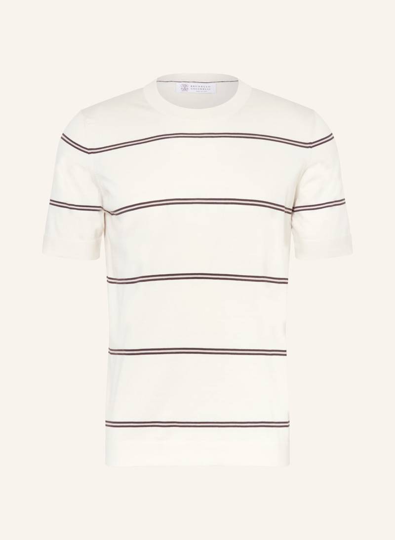 Brunello Cucinelli T-Shirt weiss von BRUNELLO CUCINELLI