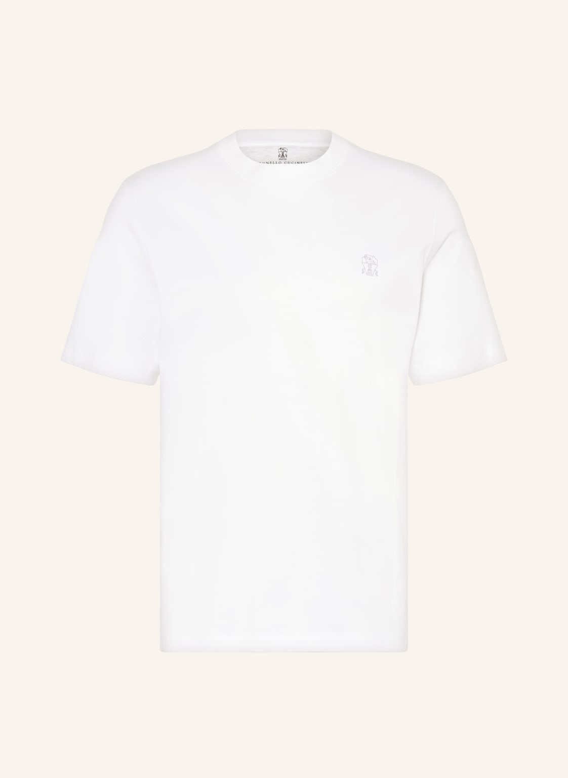 Brunello Cucinelli T-Shirt weiss von BRUNELLO CUCINELLI