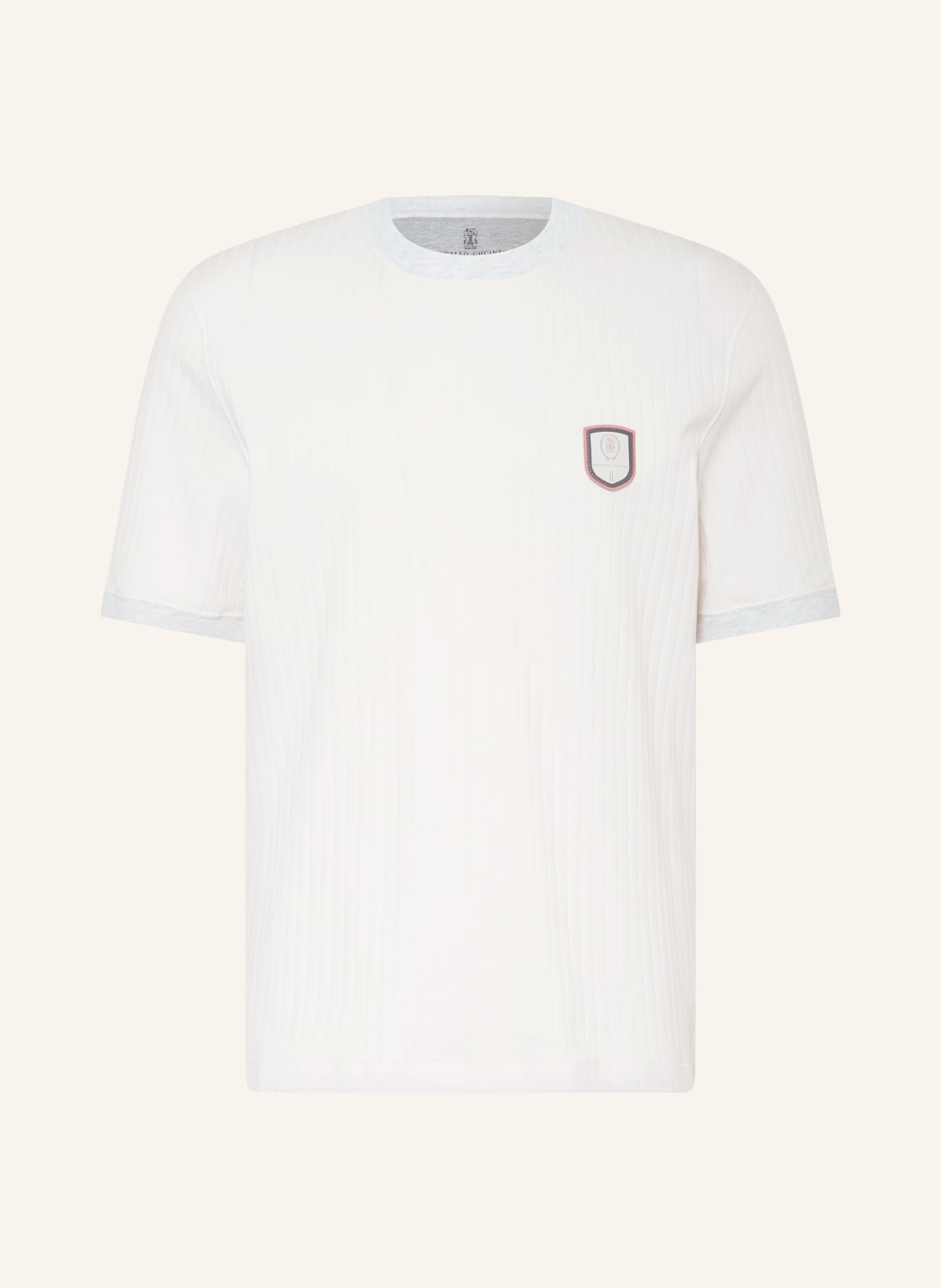 Brunello Cucinelli T-Shirt weiss von BRUNELLO CUCINELLI