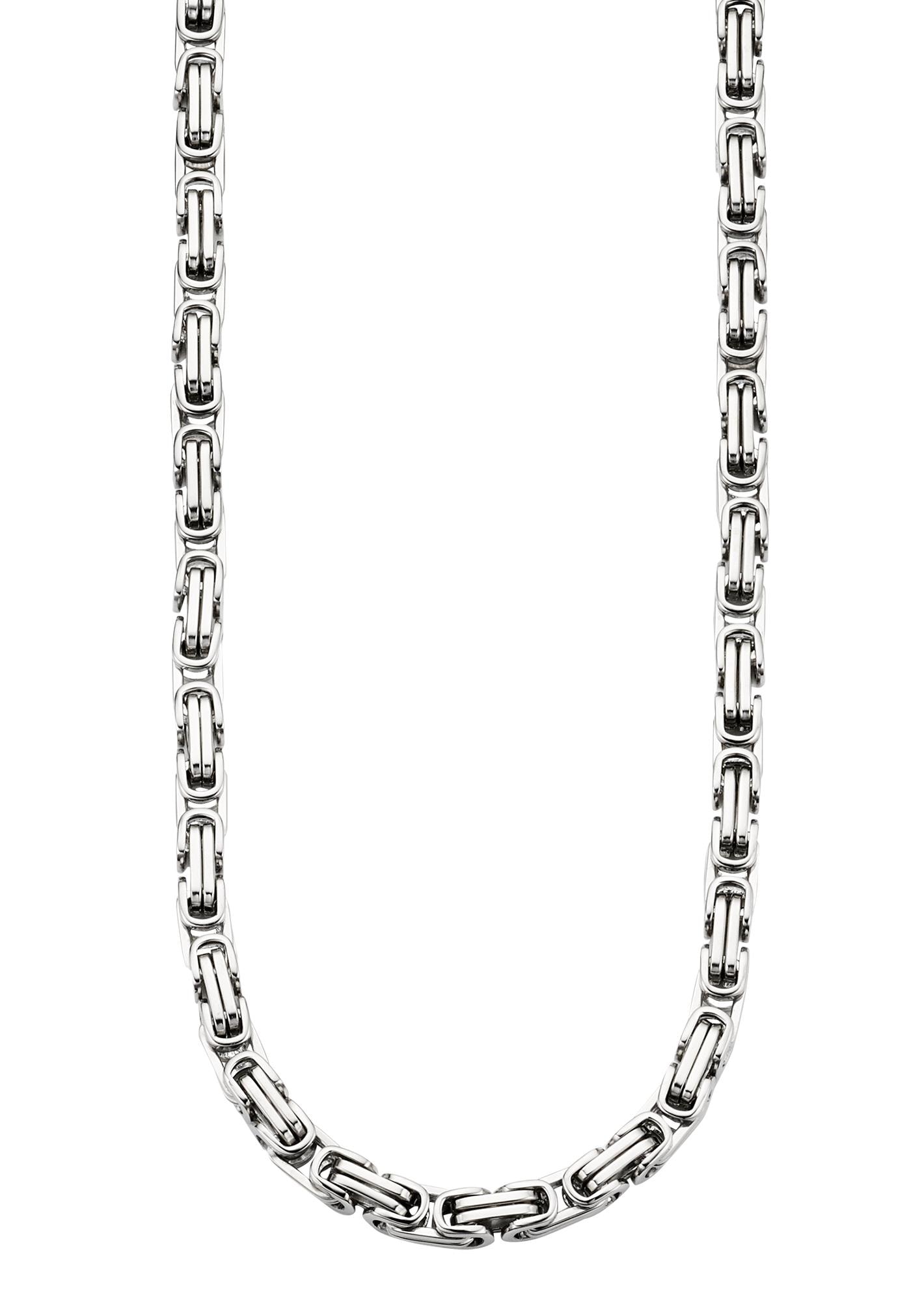 Bruno Banani Edelstahlkette »Schmuck Geschenk, Halskette Königskette 4-Kant-Optik Silberfarben« Bruno Banani Edelstahlkette »Schmuck Geschenk, Halskette Königskette 4-Kant-Optik Silberfarben« von Bruno Banani